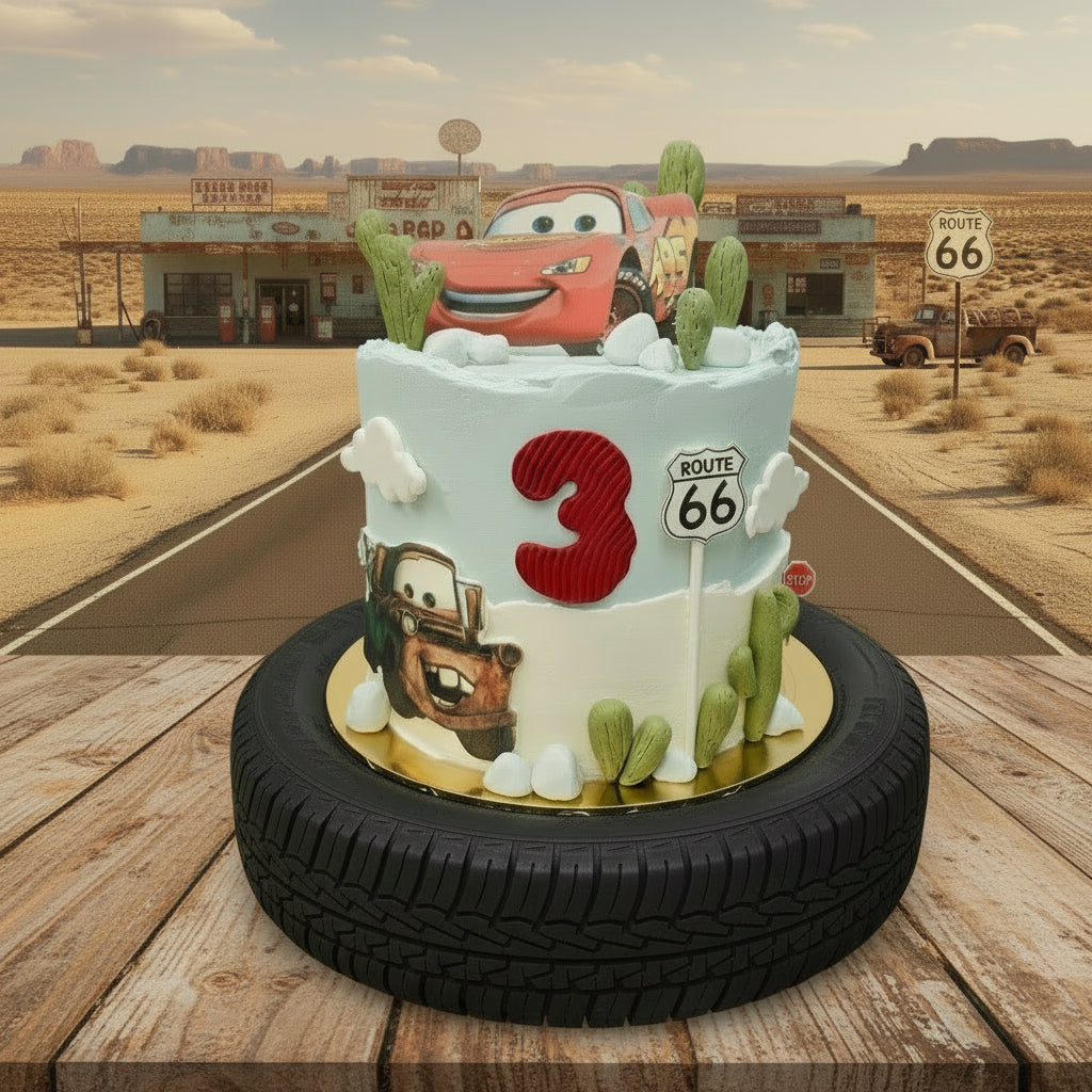 Disney Cars Theme Cake