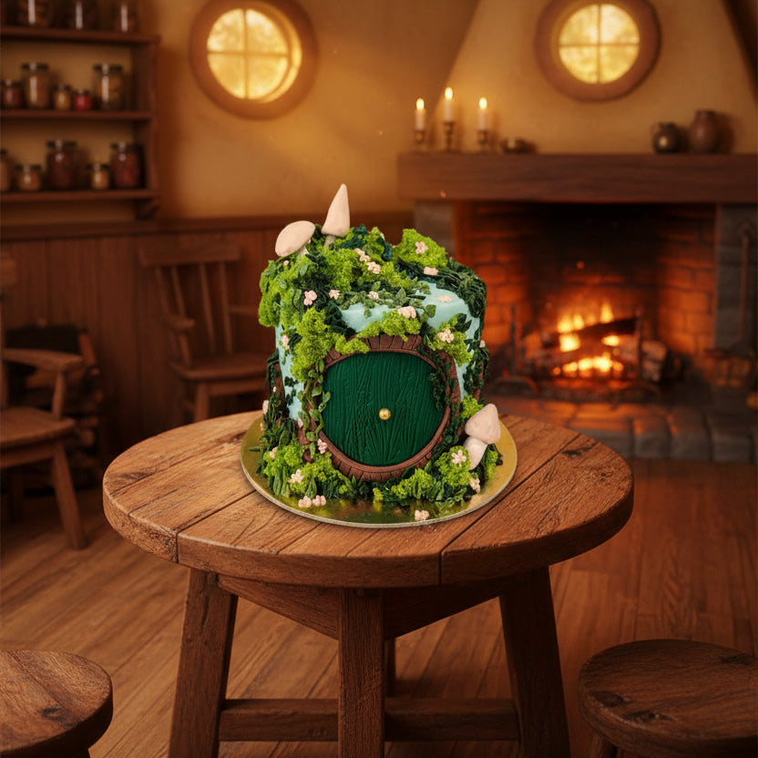 The Hobbit Hole Cake