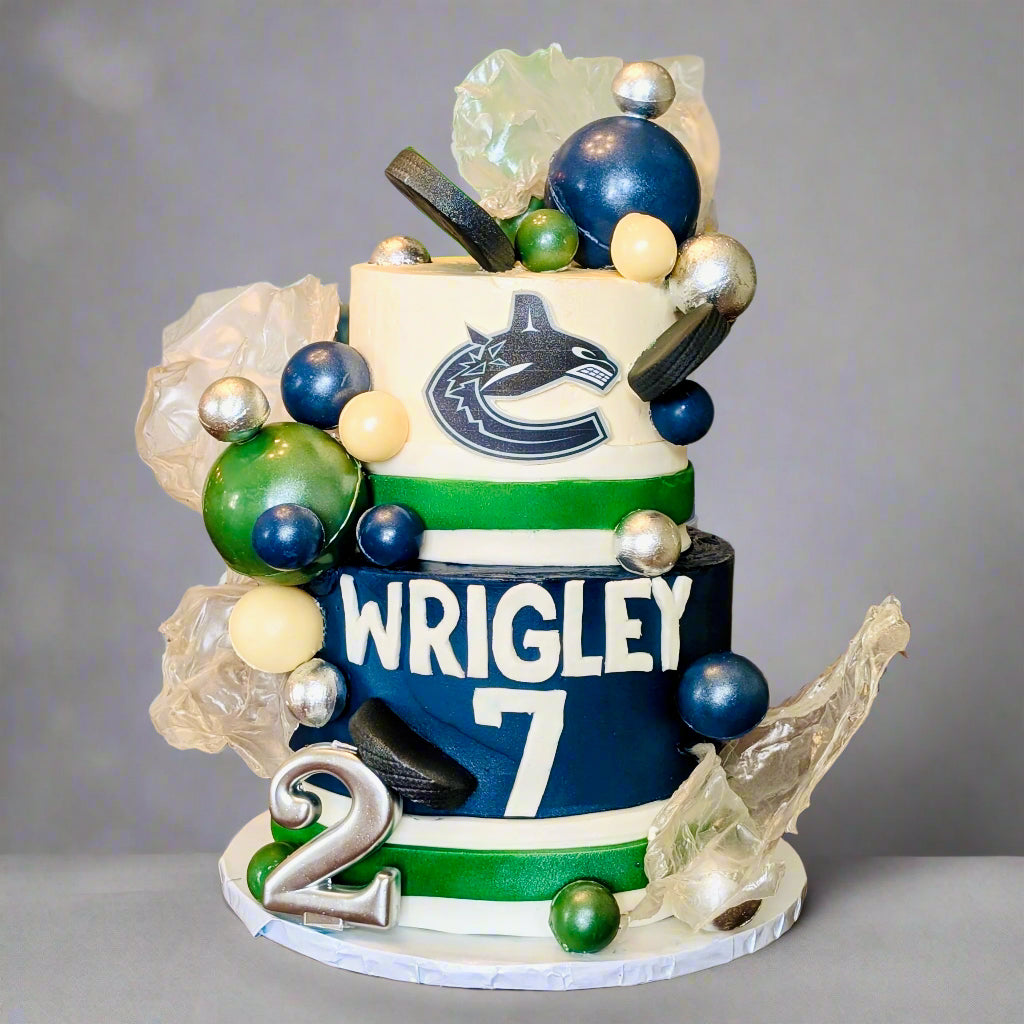 Hat-Trick Hockey Cake