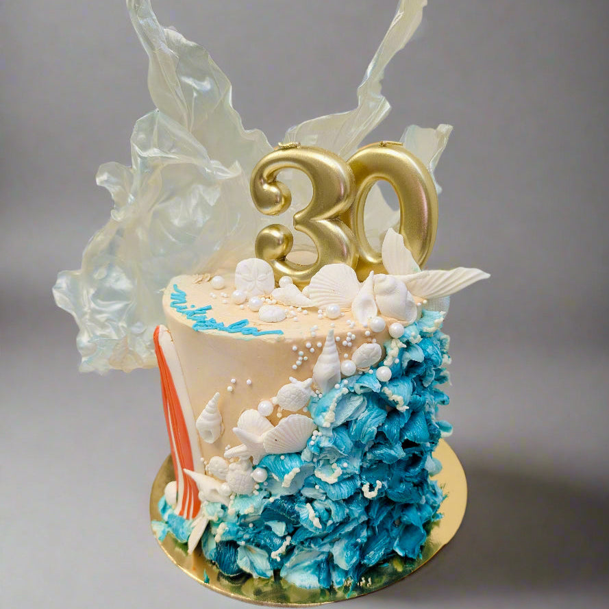 Sea & The Sand Fantasy Cake
