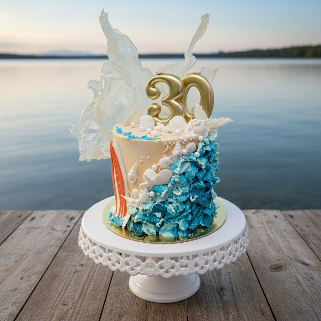 Sea & The Sand Fantasy Cake