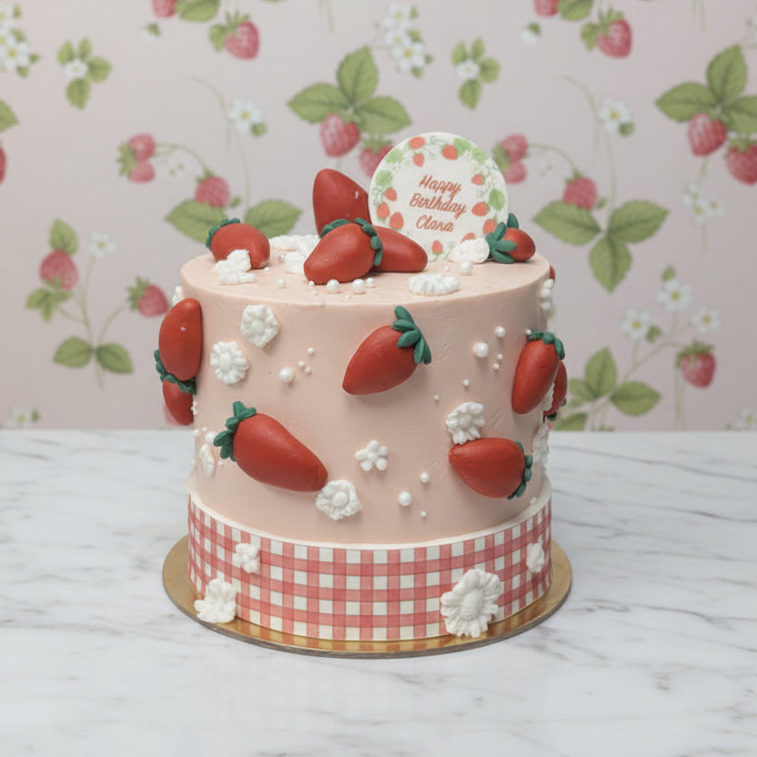 Strawberries & Dreams Cake