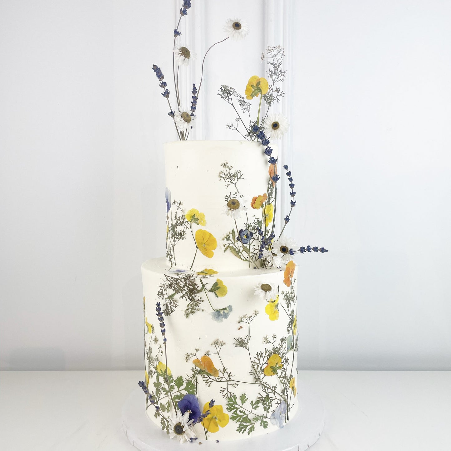 Organic Floral Cake
