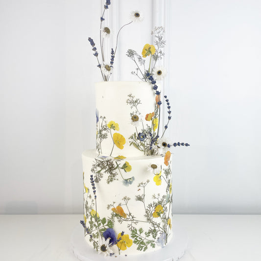 Organic Floral Cake