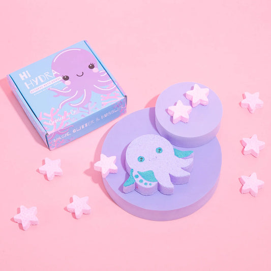 Hi Hydra! Mega + Mini Bath Bomb Set