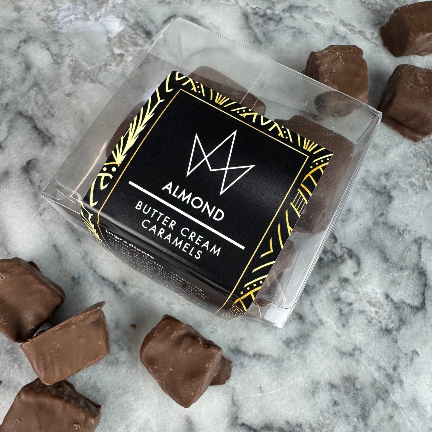 Decadent Chocolate Covered Buttercream Caramels