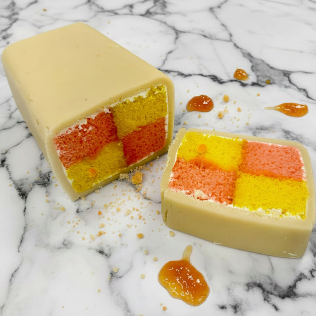 Seasonal Battenburg Cake