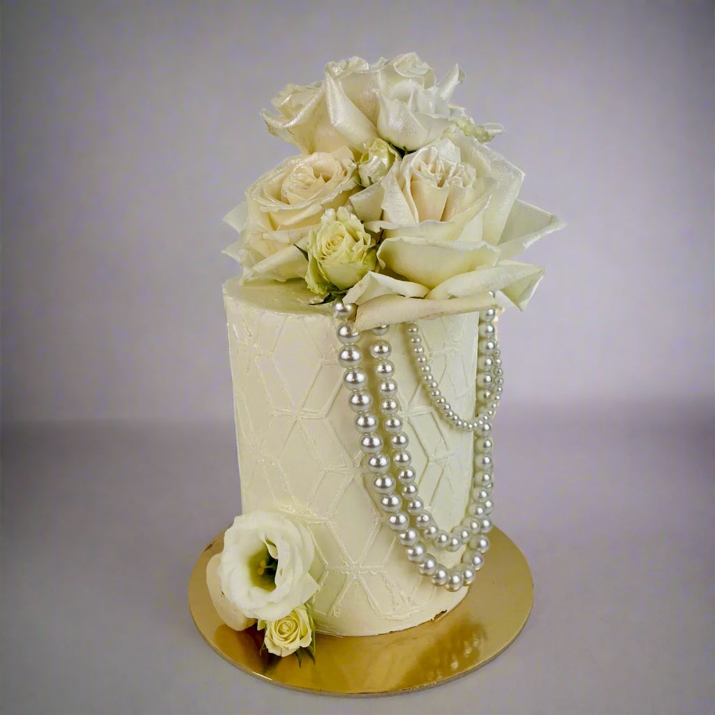 Diamonds & Pearls Cake