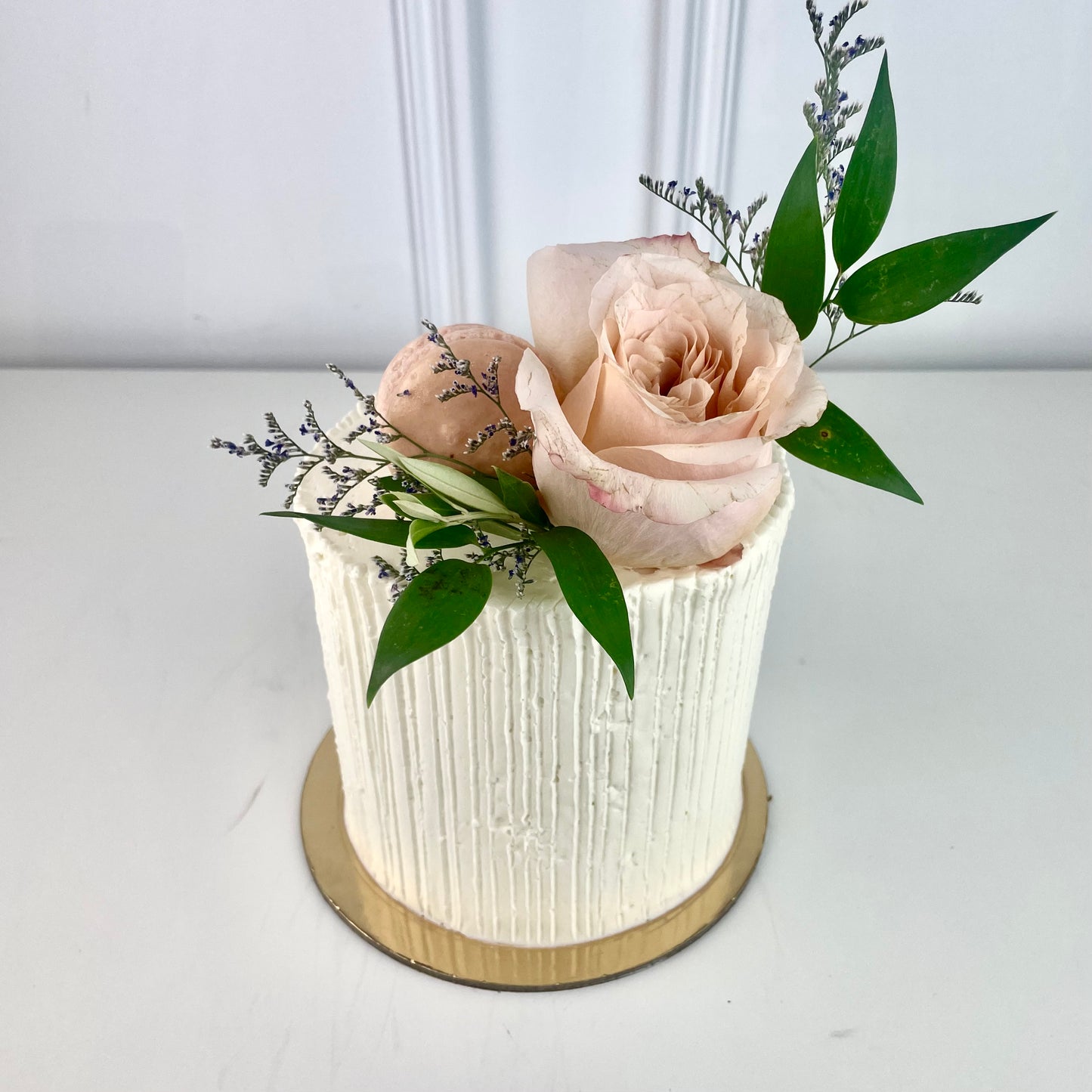 Rustic Bloom Cake