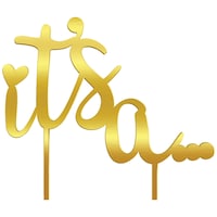 it's a... cake topper