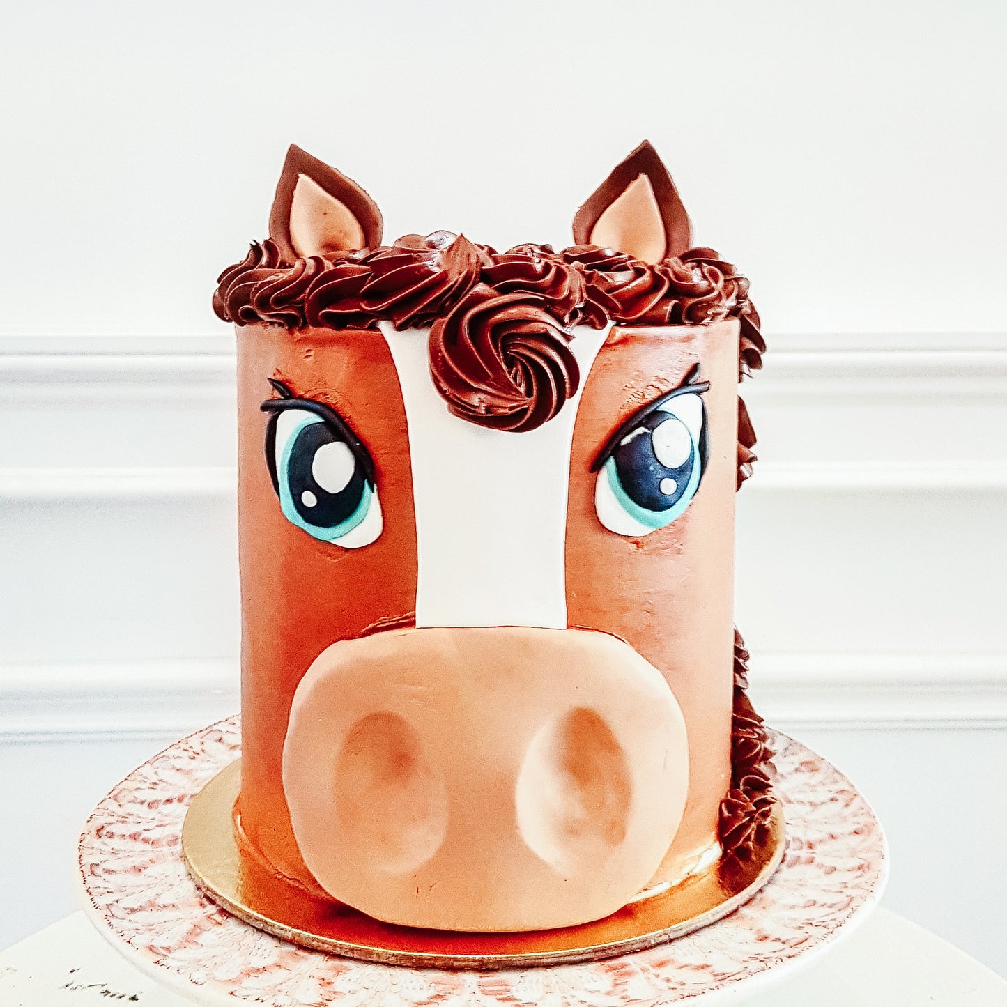 Animal Face Cakes