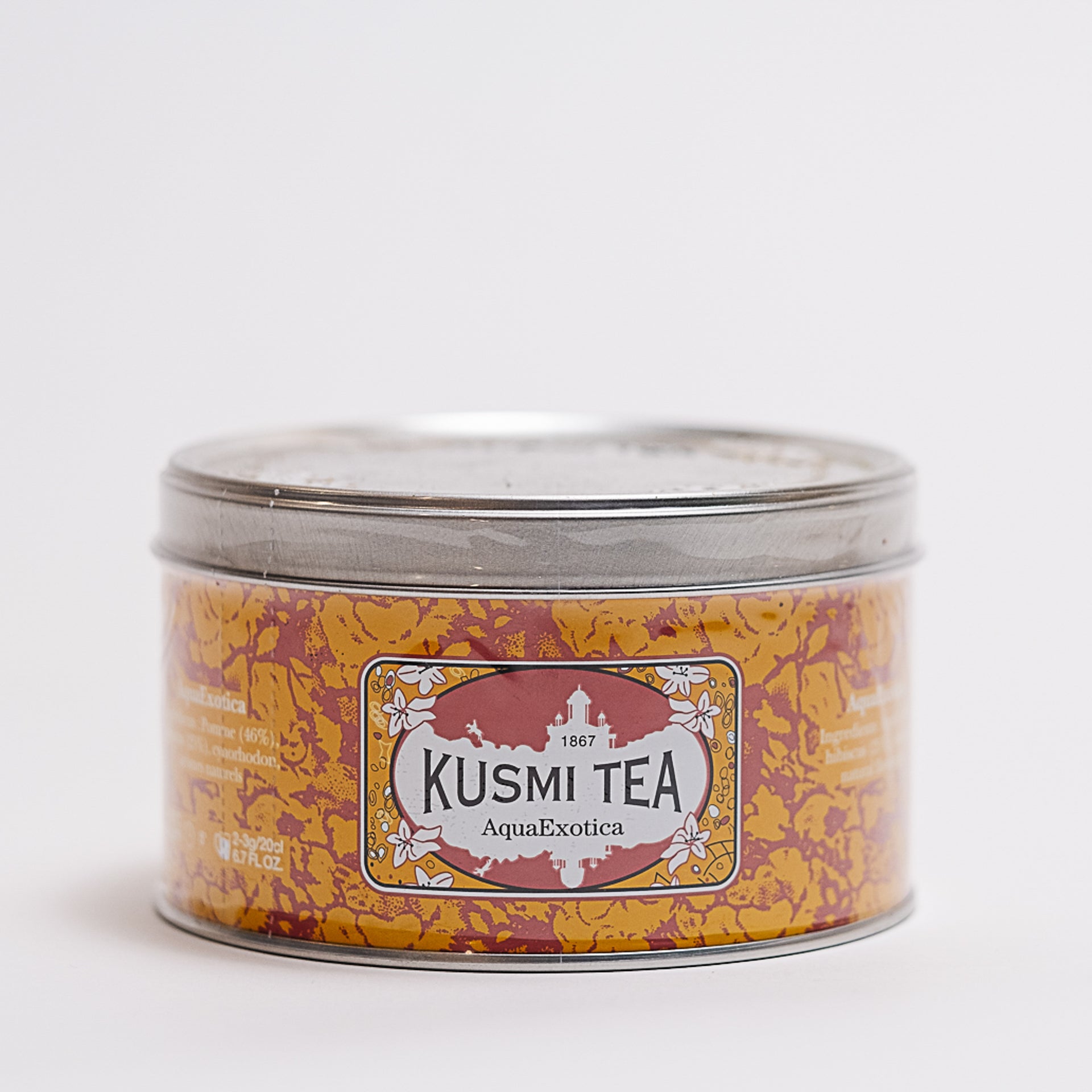 Tsarevna Organic Black tea 120 g tea-filled tin - Kusmi Tea