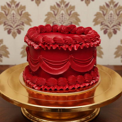 Vintage Heart Cake