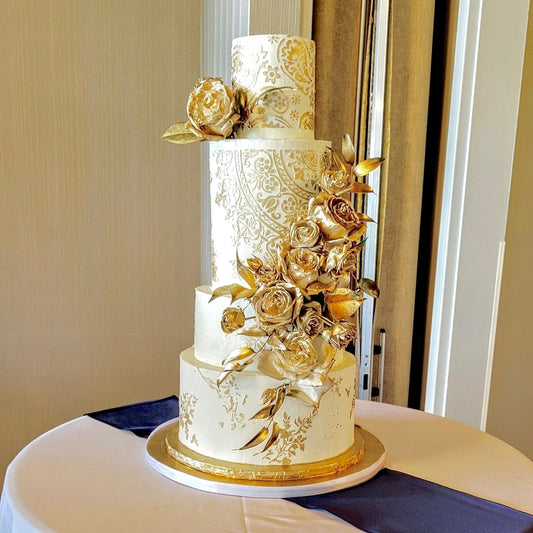 Gilded Dreams Cake