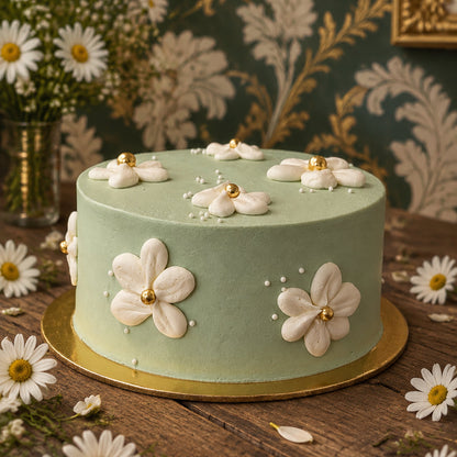 Delicate Daisy Cake