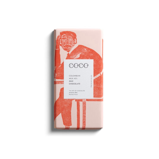 Colombian 40% Milk Chocolate Bar