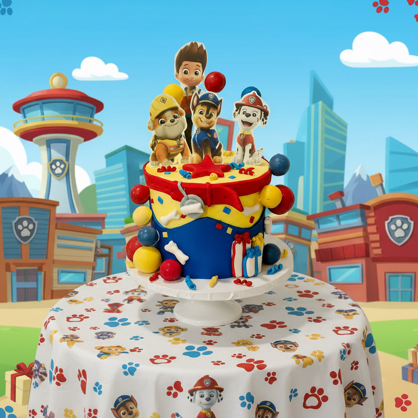 Paw Patrol Themed Cake