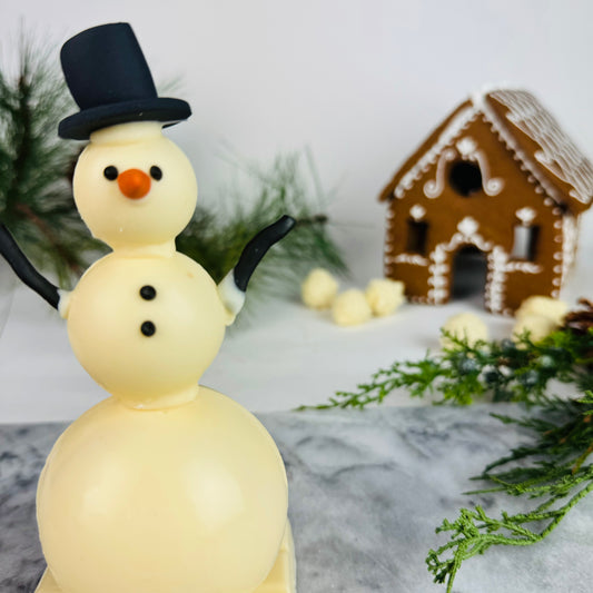 White Chocolate Snowman