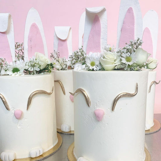 Oh Bunny Floral Cake