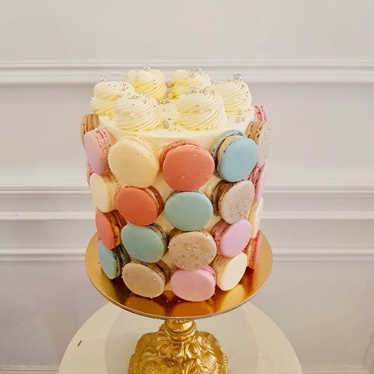 Signature Macaron Cake