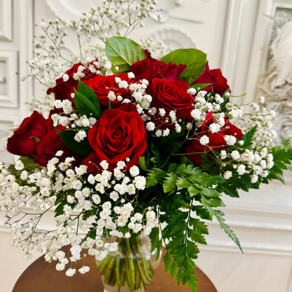 Signature Vased Rose Bouquet