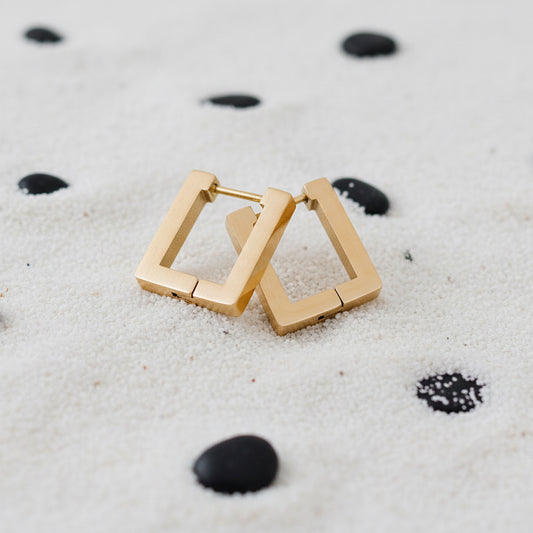 Geo Square Earrings