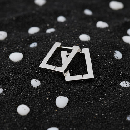 Geo Square Earrings