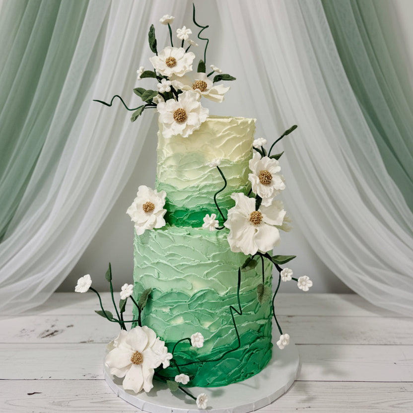 Poppy Field Fantasy Cake
