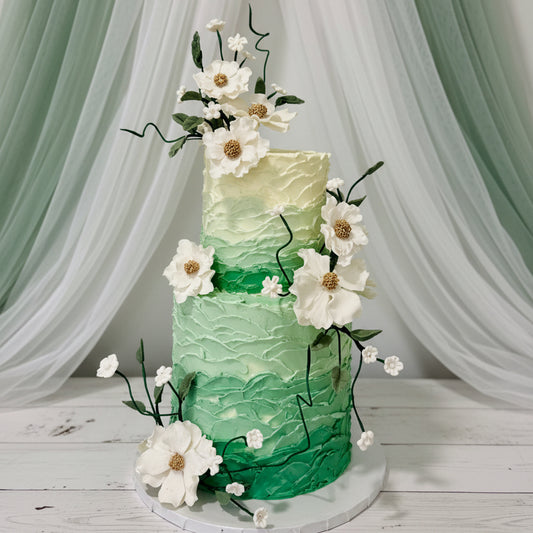 Poppy Field Fantasy Cake