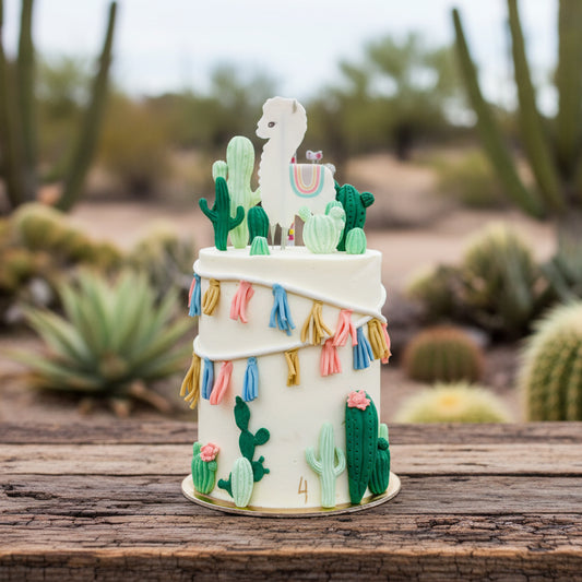Leaping Llama Cake