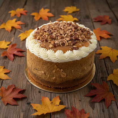 Seasonal Pumpkin Baked Cheesecake