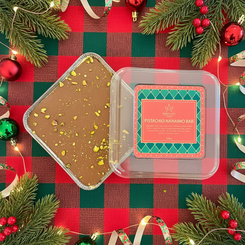 Luxury Pistachio Nanaimo Bar (Limited Edition)