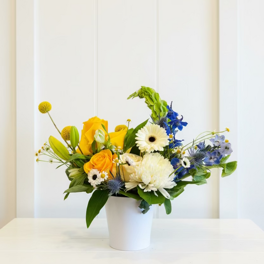 Golden Azure Bouquet