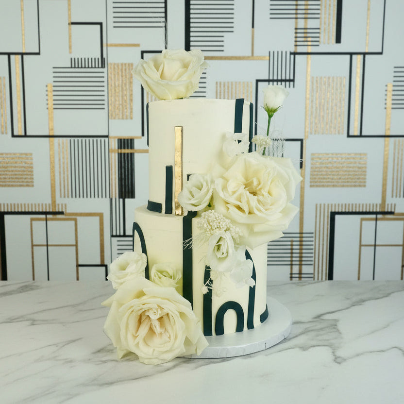 White Soiree Cake