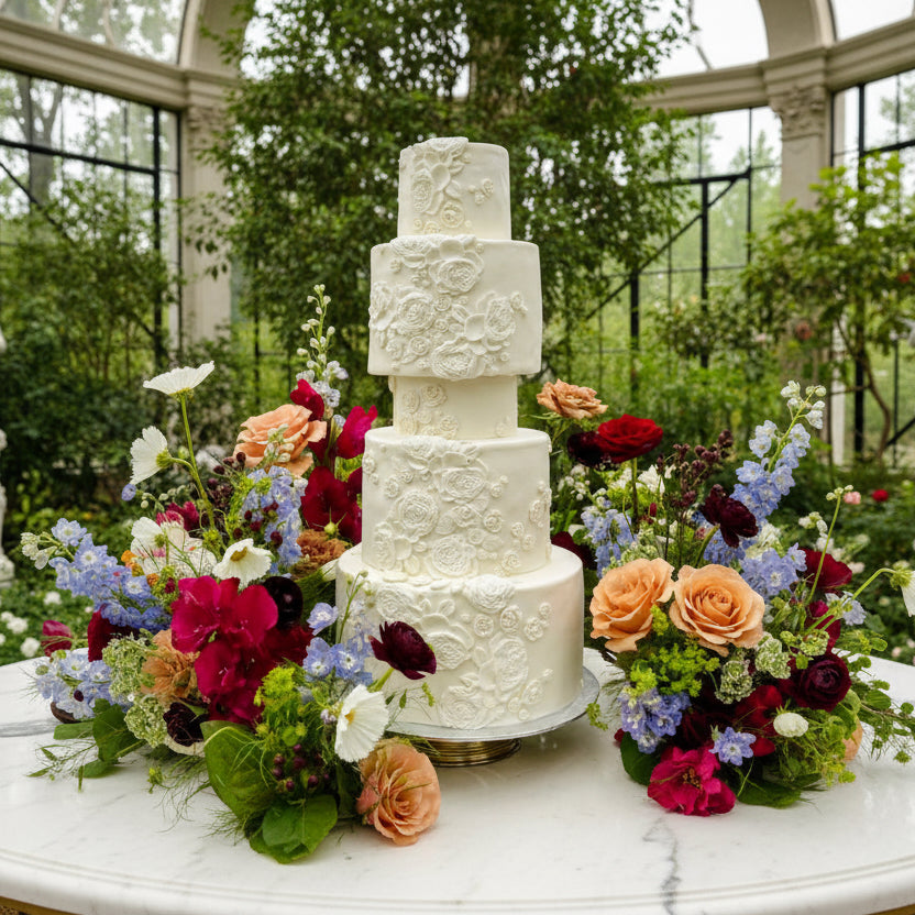 The Scuplted Floral Cake