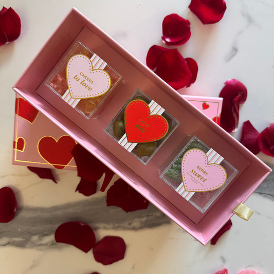 Valentine's Day Heart Bento Box 3 Pc