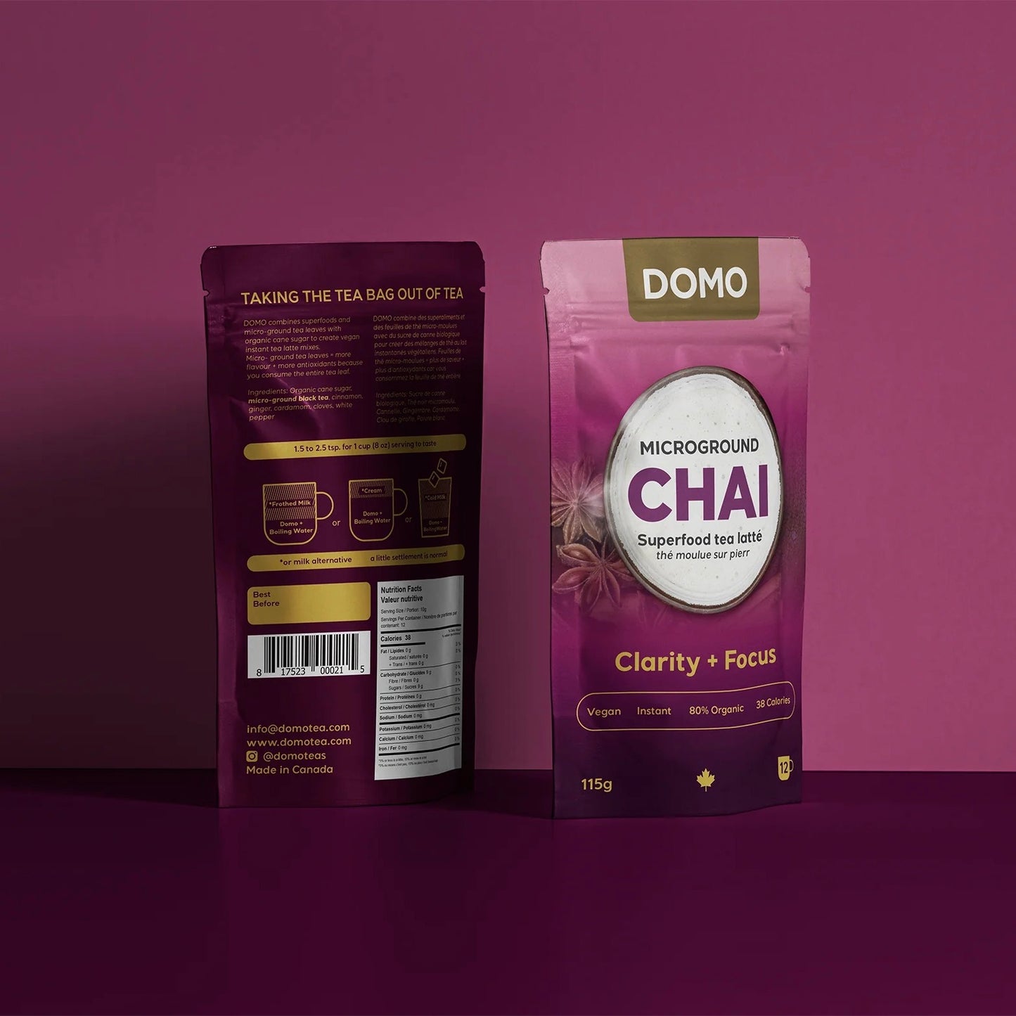 Chai Latte (Micro-ground Tea)