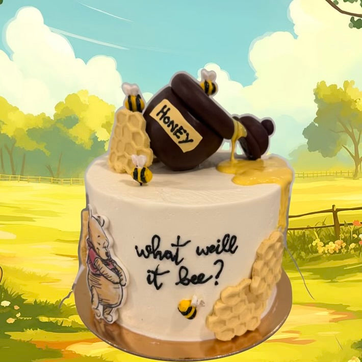 Bear & Honey Pot Cake
