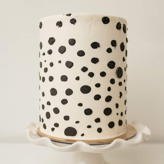 Modern Dotted Cake