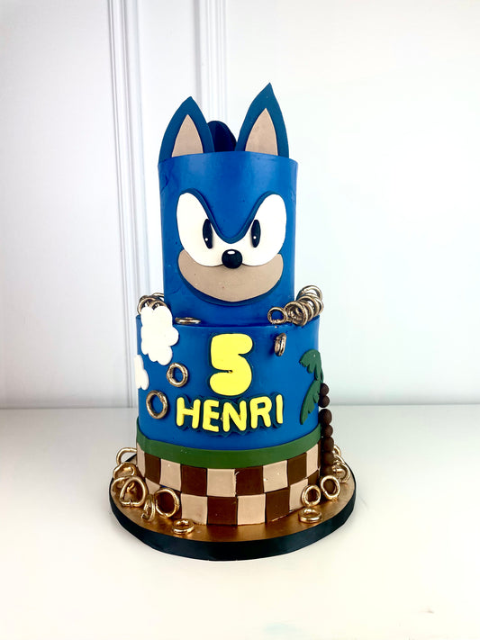 Sonic The Hedgehog Cake